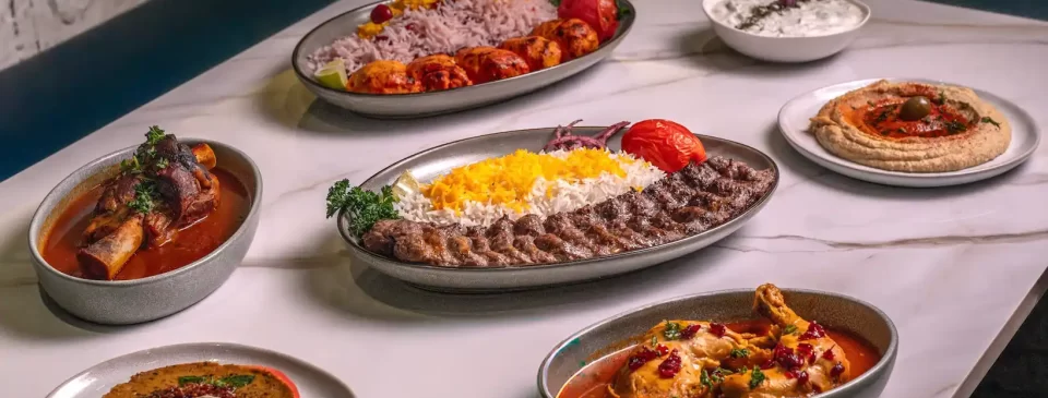 best persian food table